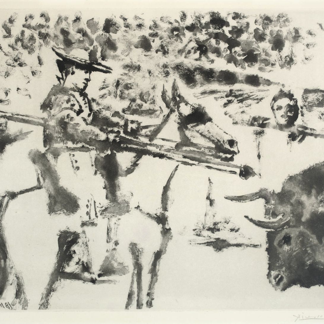 Pablo Picasso — Ле Пикадор (B. 692; Ba. 894 Bb1)