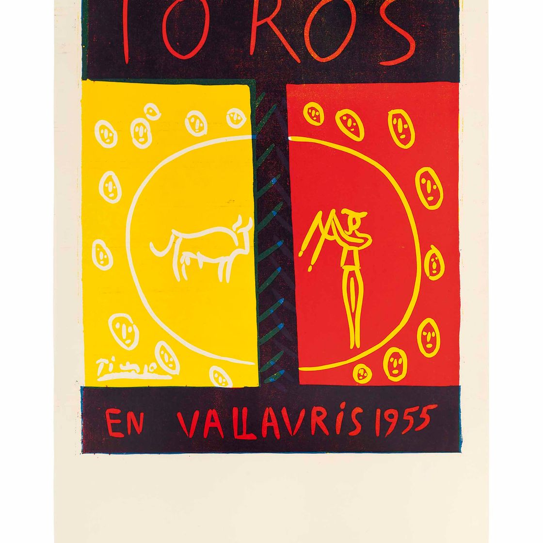 Pablo Picasso — Торос-ан-Валлорис, 1955