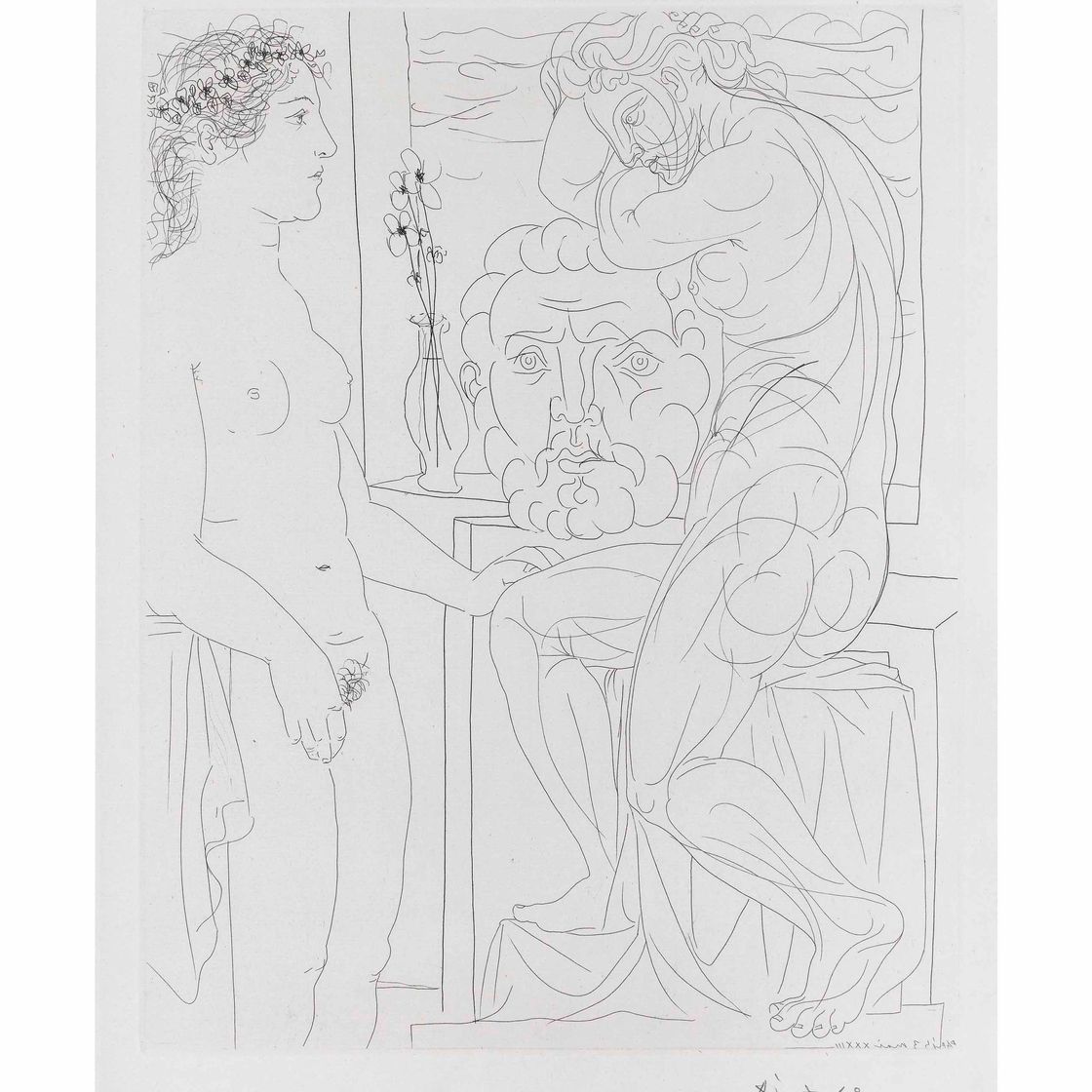 Pablo Picasso — Модель человека и скульптуры, фото 72 из коллекции La Suite Vollard