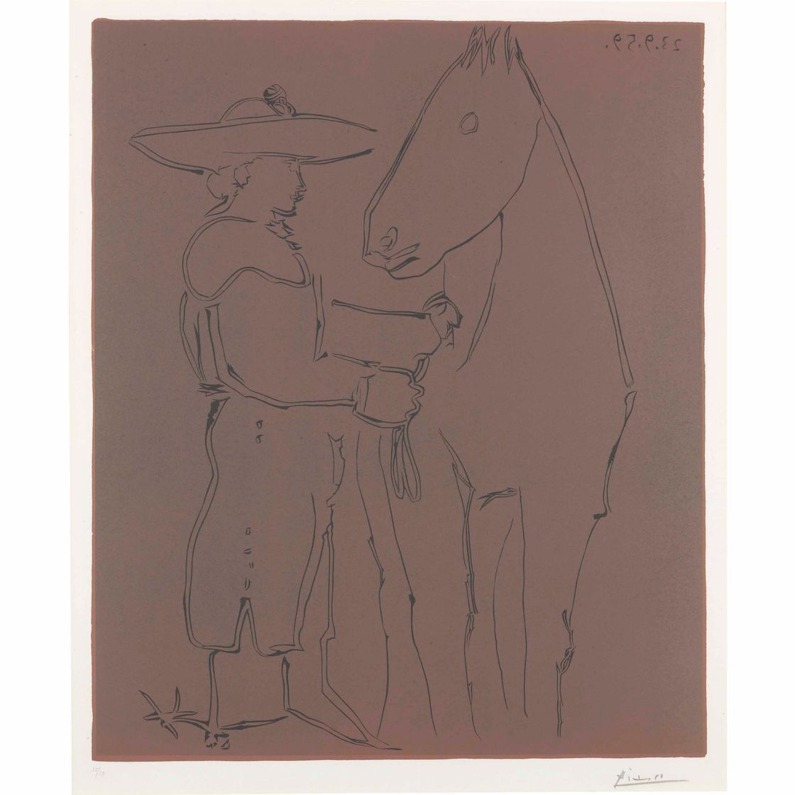 Pablo Picasso — Пикадор и рыцарь