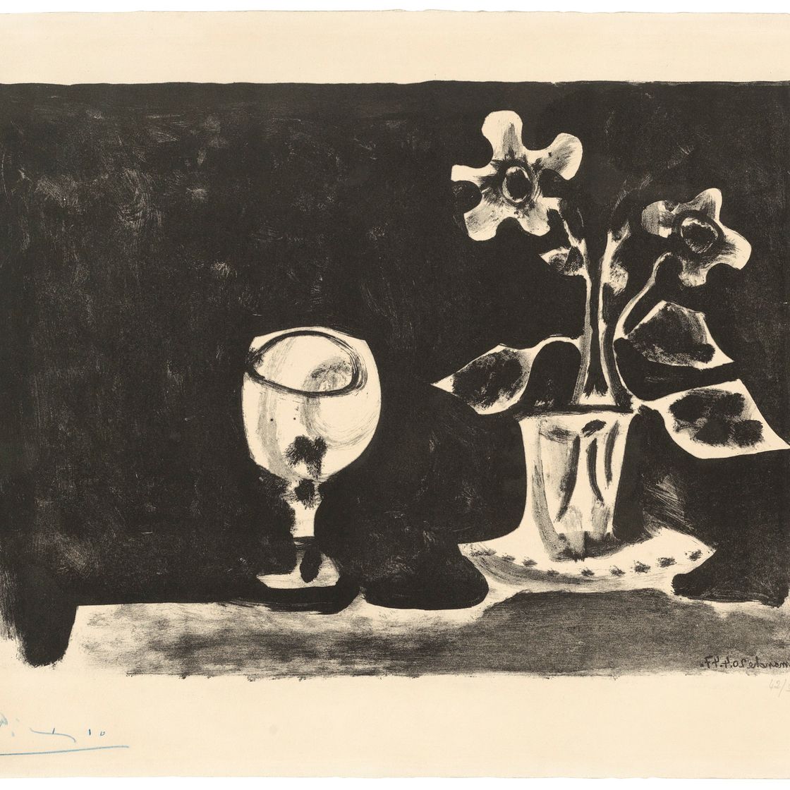 Pablo Picasso — Смерть природы в огне и цветах