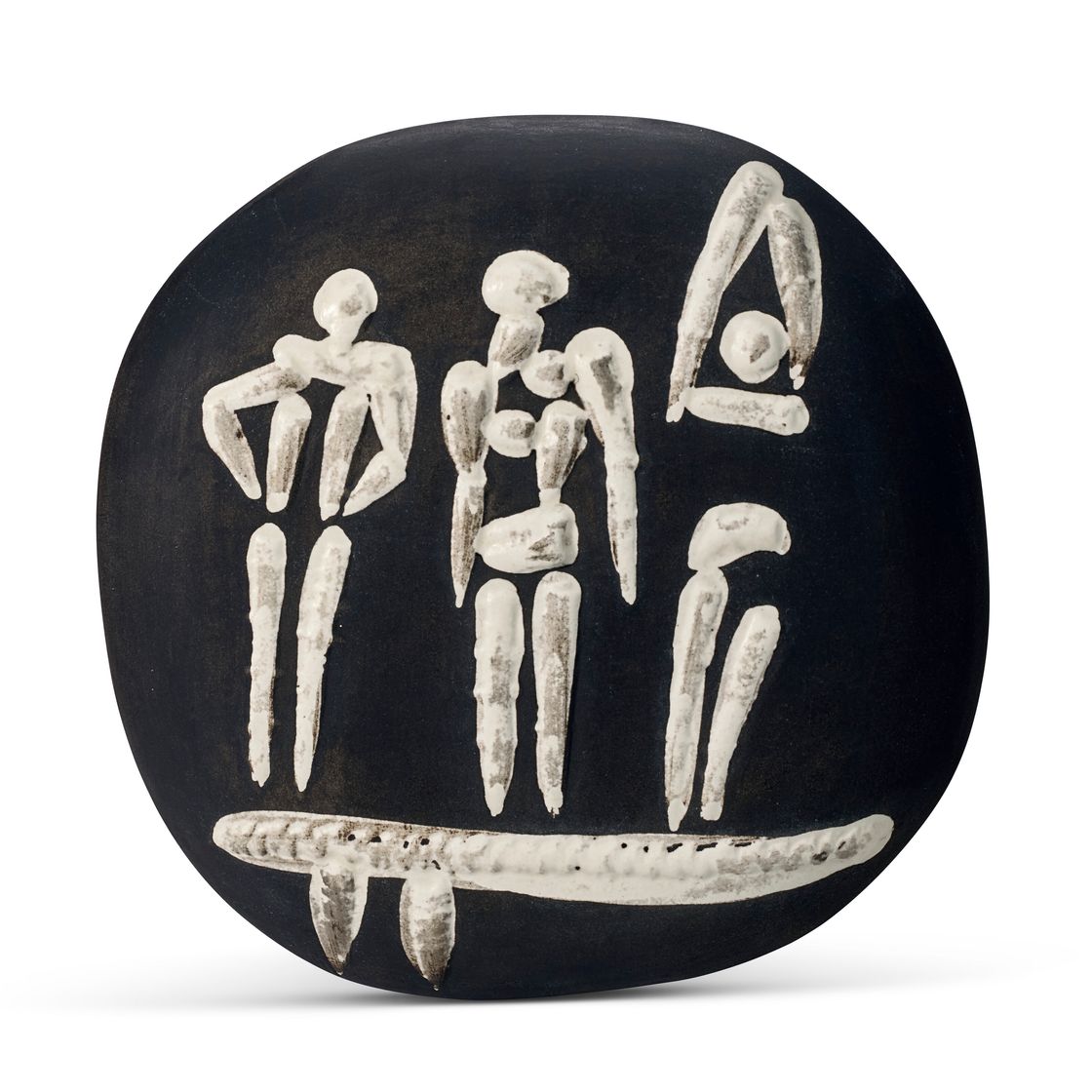 Pablo Picasso — Трое персонажей в Тремплене (A.R. 374)