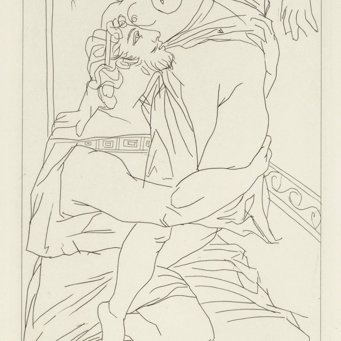 Pablo Picasso — "Синезий и миррина", от Лисистраты