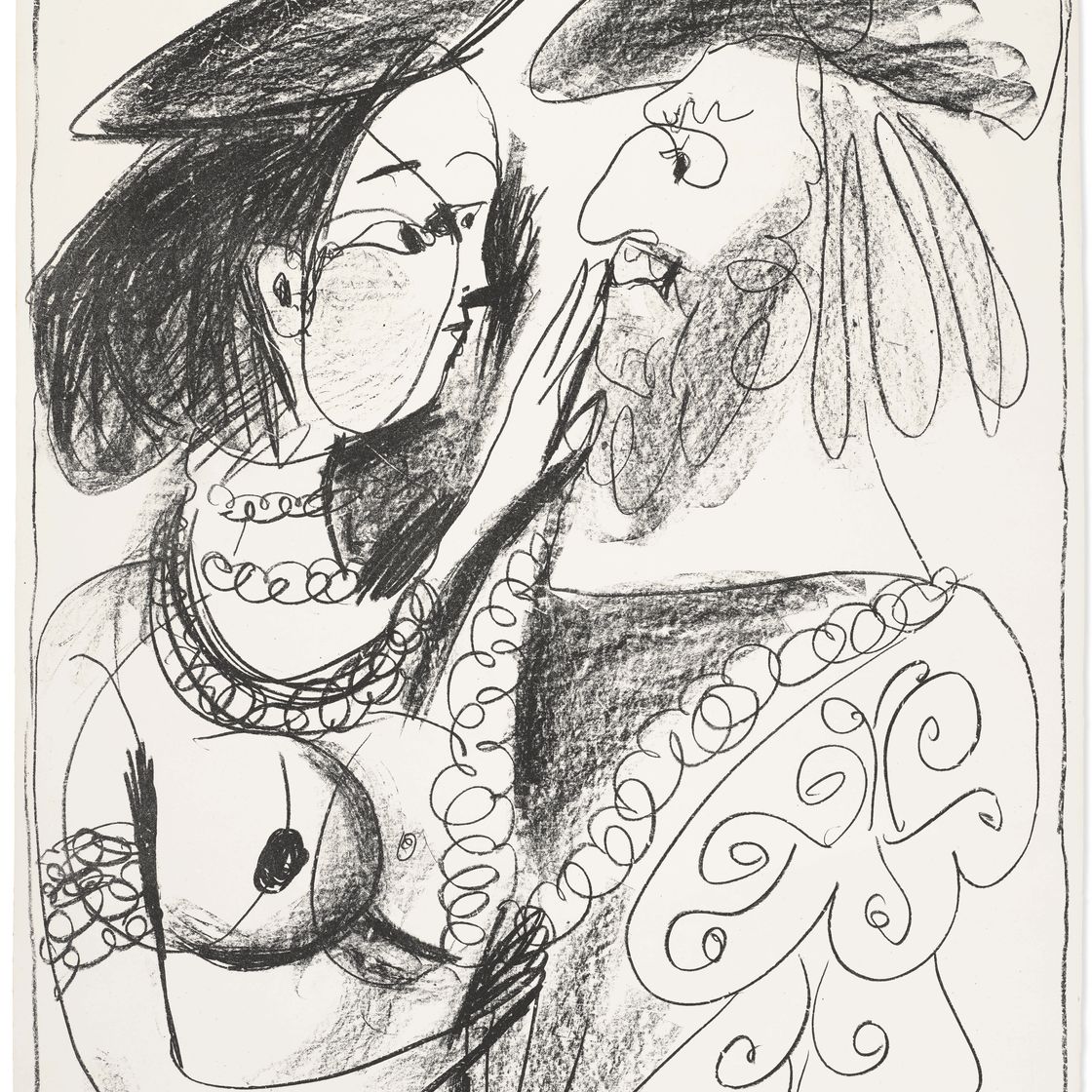 Pablo Picasso — Сеньор и дочь
