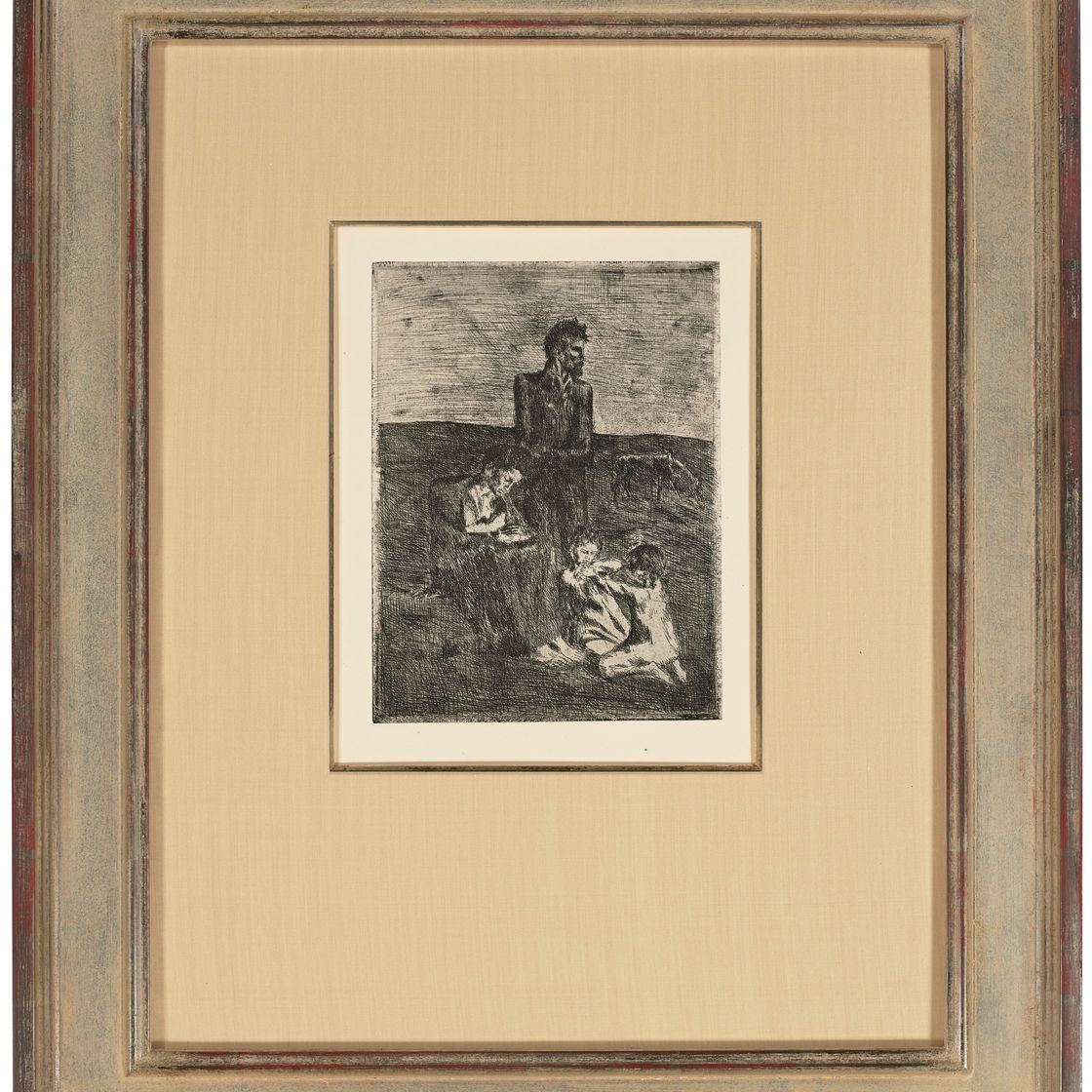 Pablo Picasso — Нищие из "Свиты Сальтимбанков"