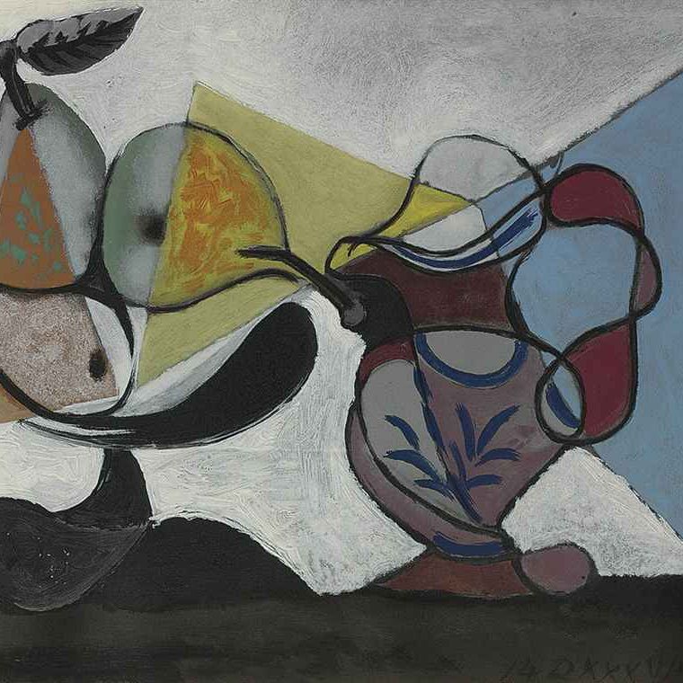 Pablo Picasso — Натюрморт с фруктами