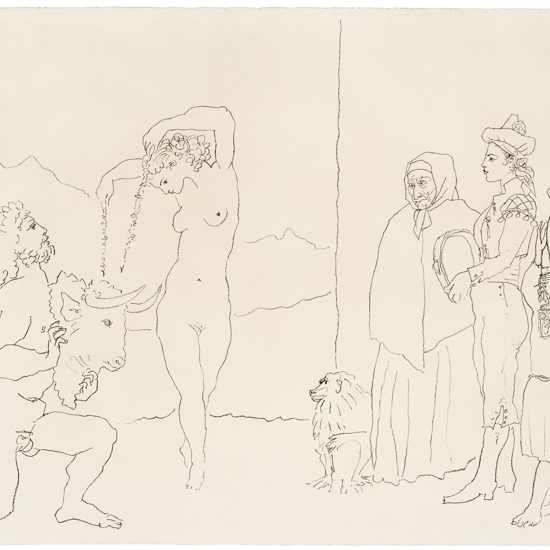 Pablo Picasso — Танец бандерилий