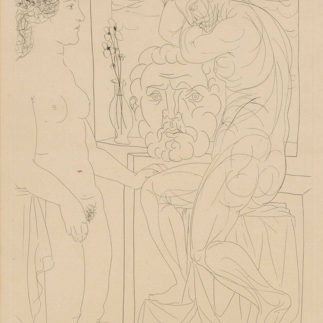 Pablo Picasso — Модель тела и скульптуры, автор: Ла Сюит Воллар, изображение 1
