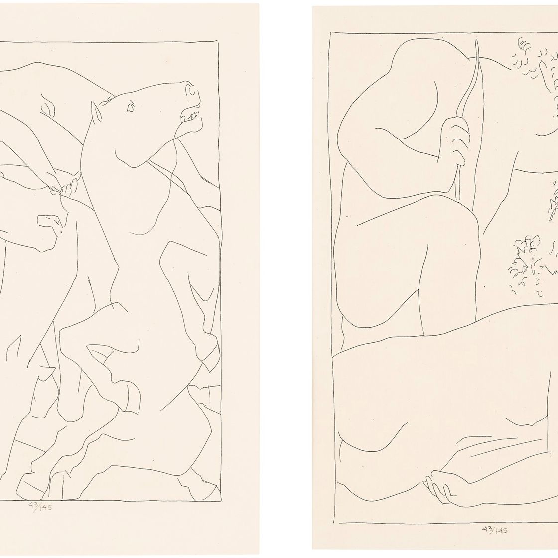 Pablo Picasso — Метаморфозы : пять пластин