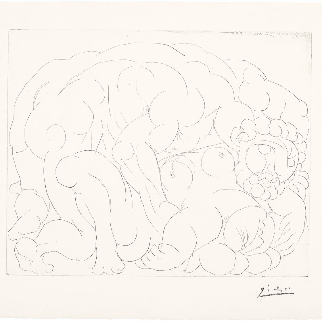 Pablo Picasso — Виола. II, из сюиты Воллара