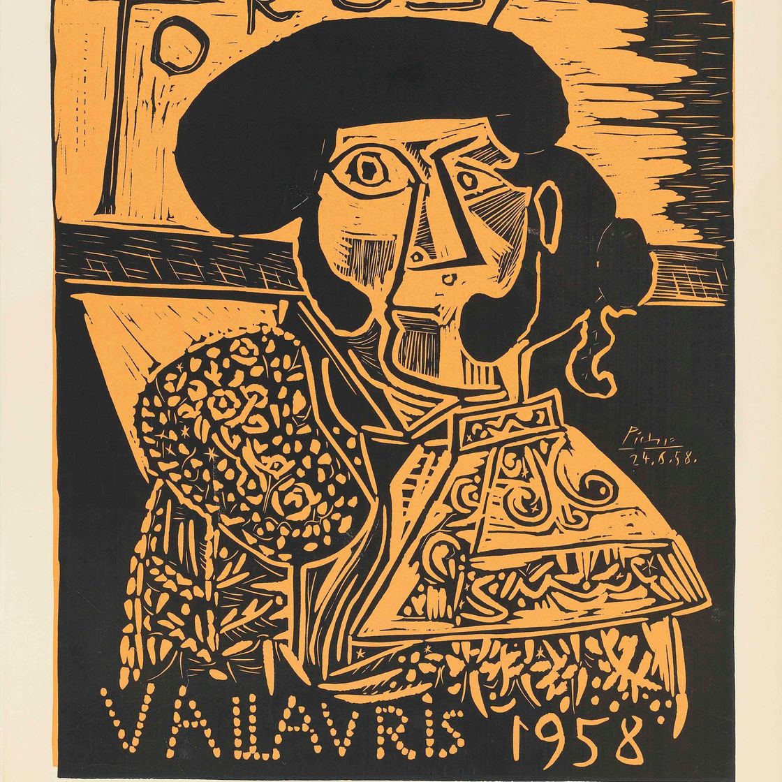 Pablo Picasso — Торос Валлорис (р. 1282; Р. 1049)