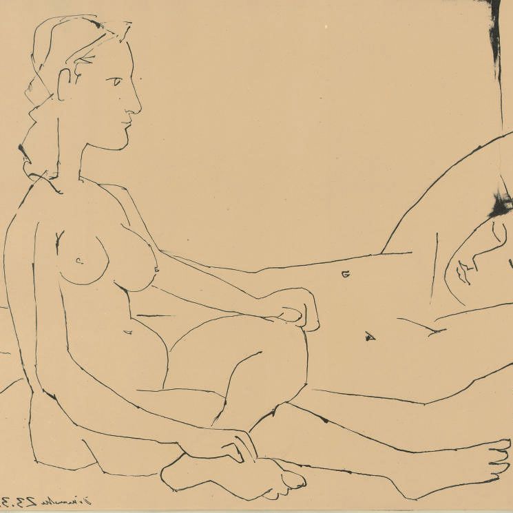 Pablo Picasso — Пара (В. 434; М. 80)