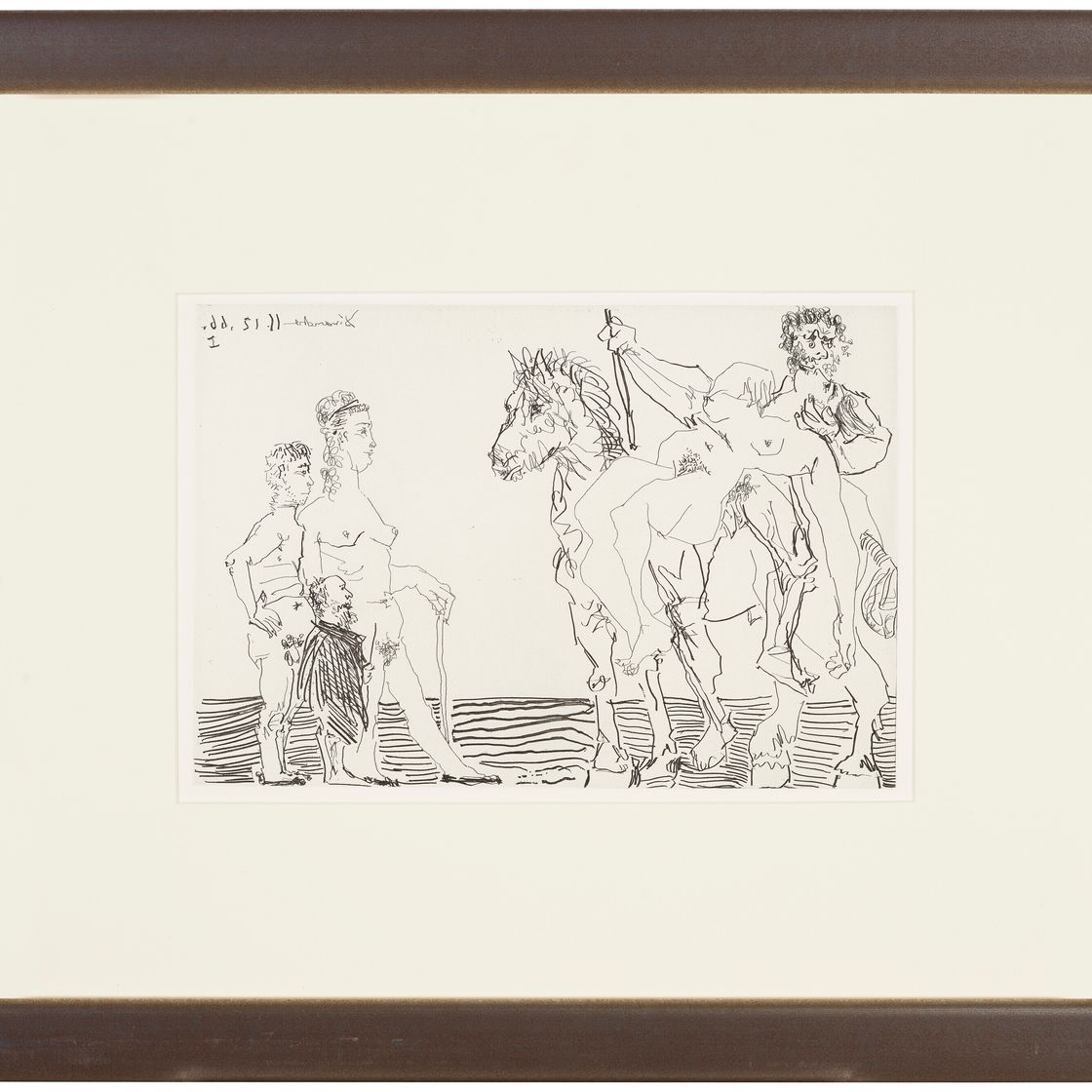 Pablo Picasso — Le Cocu magnifique : двенадцать тарелок, изображение 24
