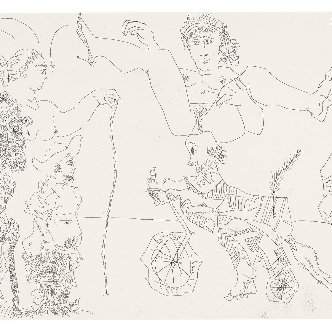 Pablo Picasso — Le Cocu magnifique : двенадцать тарелок, изображение 6