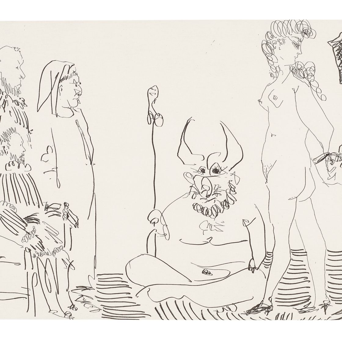 Pablo Picasso — Le Cocu magnifique : двенадцать тарелок, изображение 10