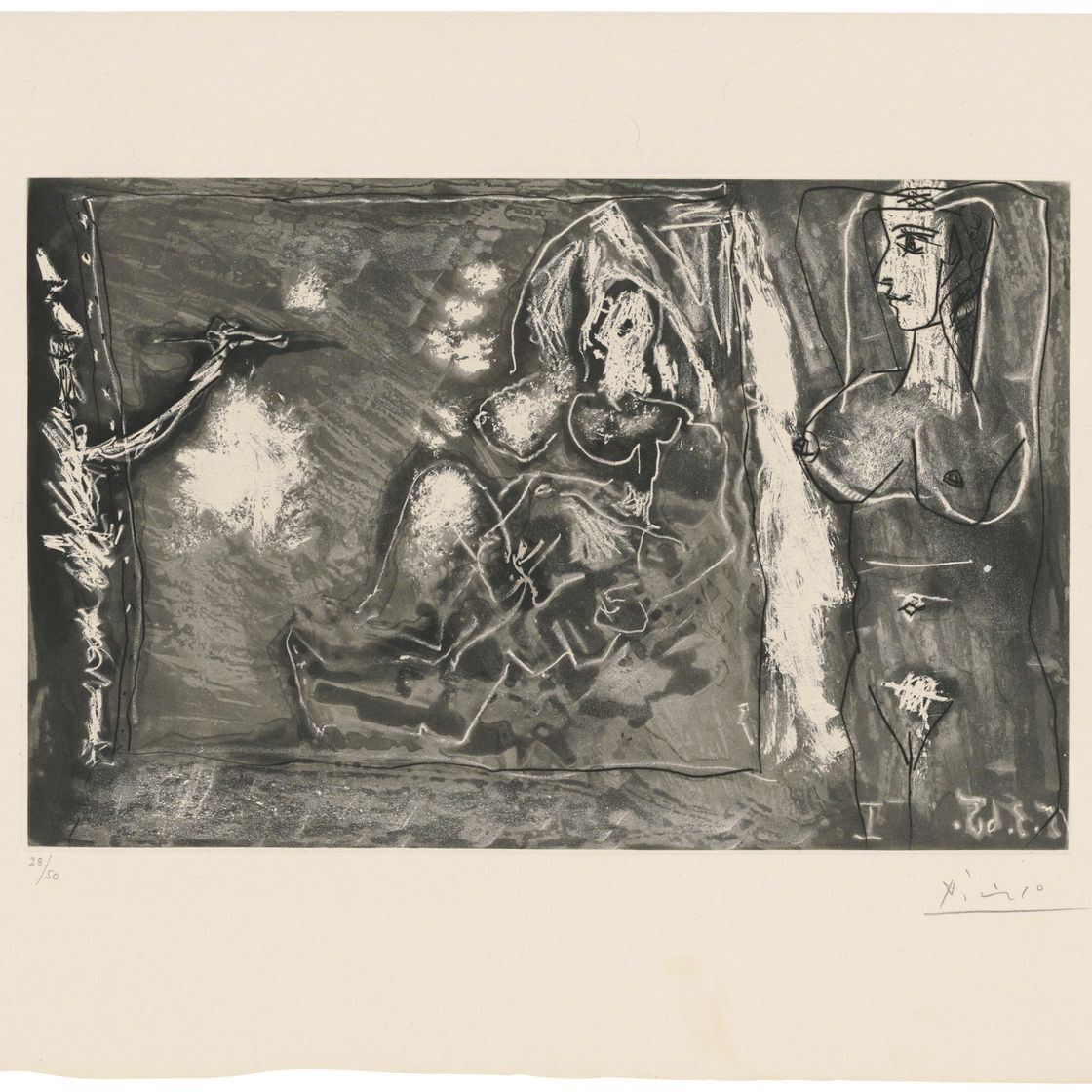 Pablo Picasso — Жизнь в трудах, связанных с большим трудом и дебютом модели