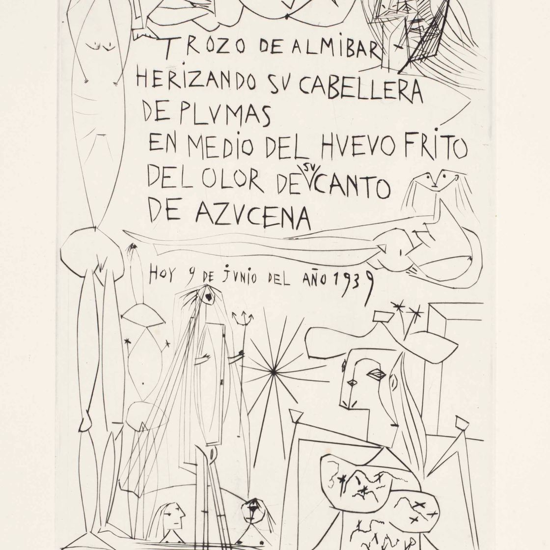 Pablo Picasso — Рафаэль Альберти, "Эль Энтьерро дель конде де оргаз", Густаво Гили, "Эдисионес де ла Комета", Барселона, 1969