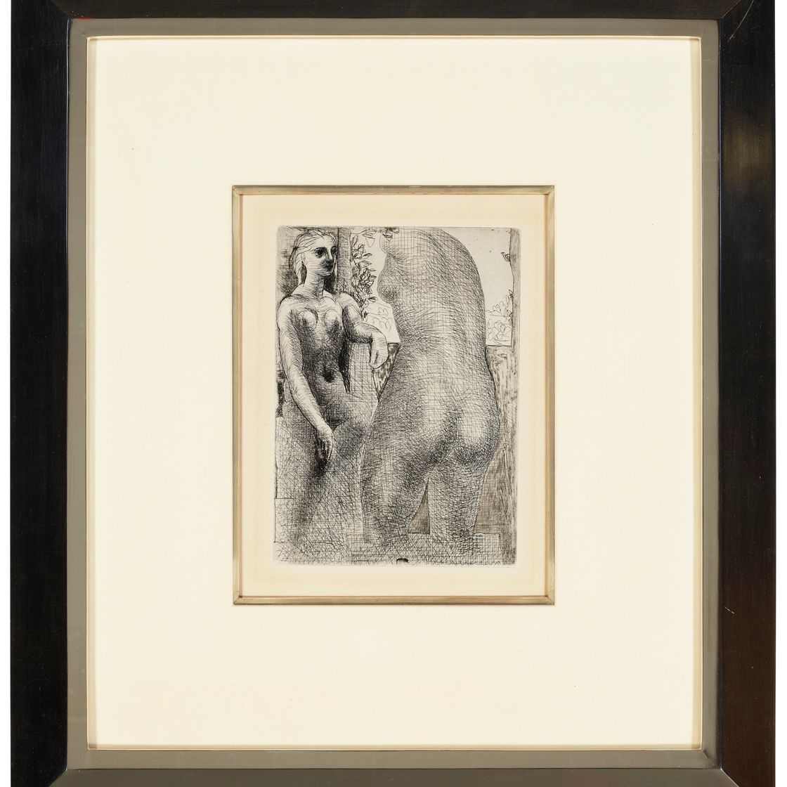 Pablo Picasso — Модель и большая скульптура души из коллекции La Suite Vollard