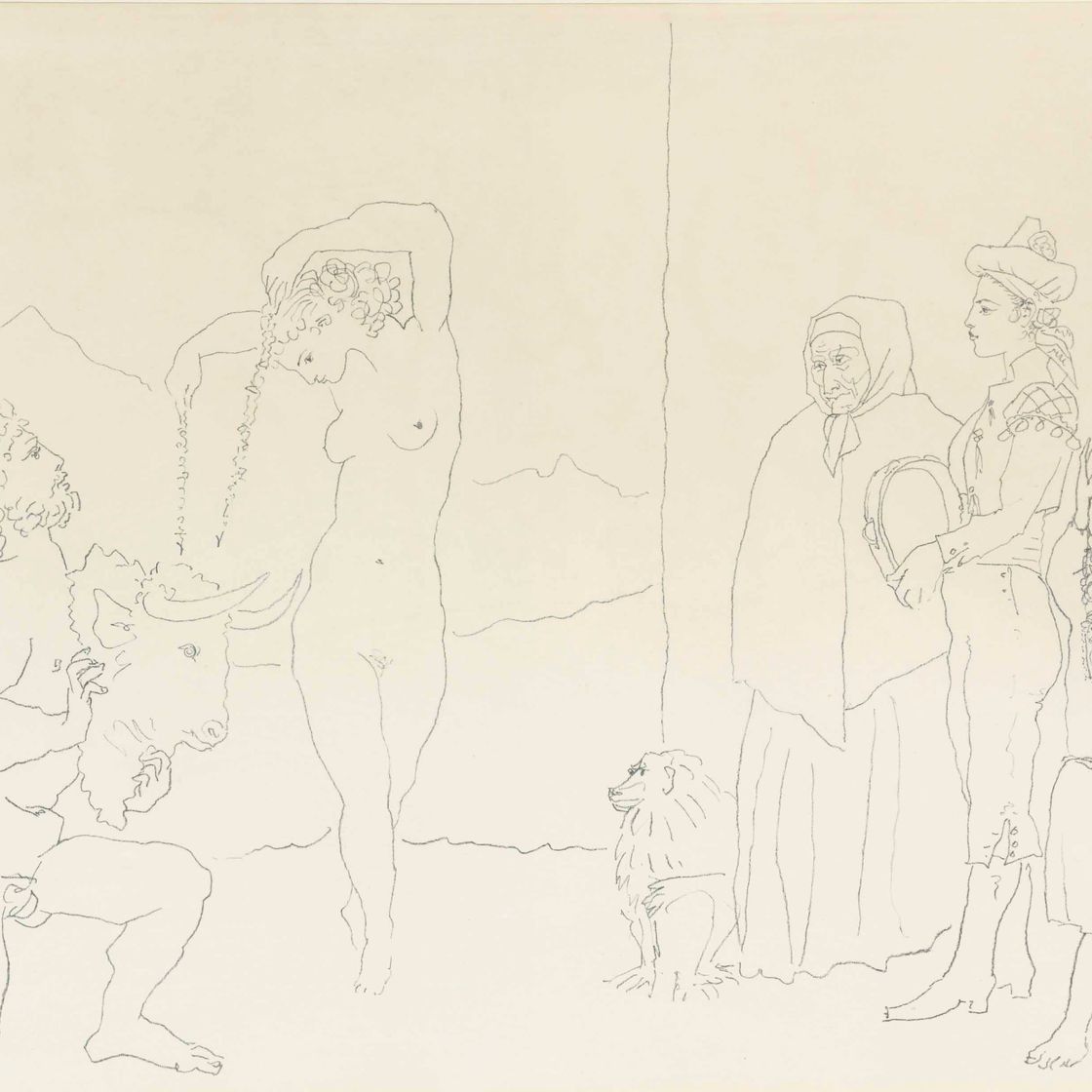 Pablo Picasso — Танец бандерилий