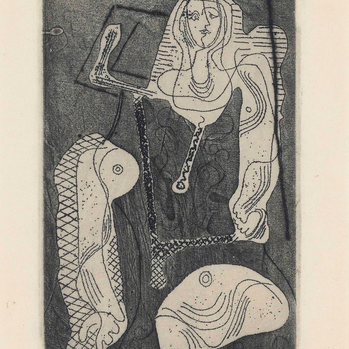 Pablo Picasso — Женщина, фронтиспис к фильму "Произведения Пикассо, 1920-1926"