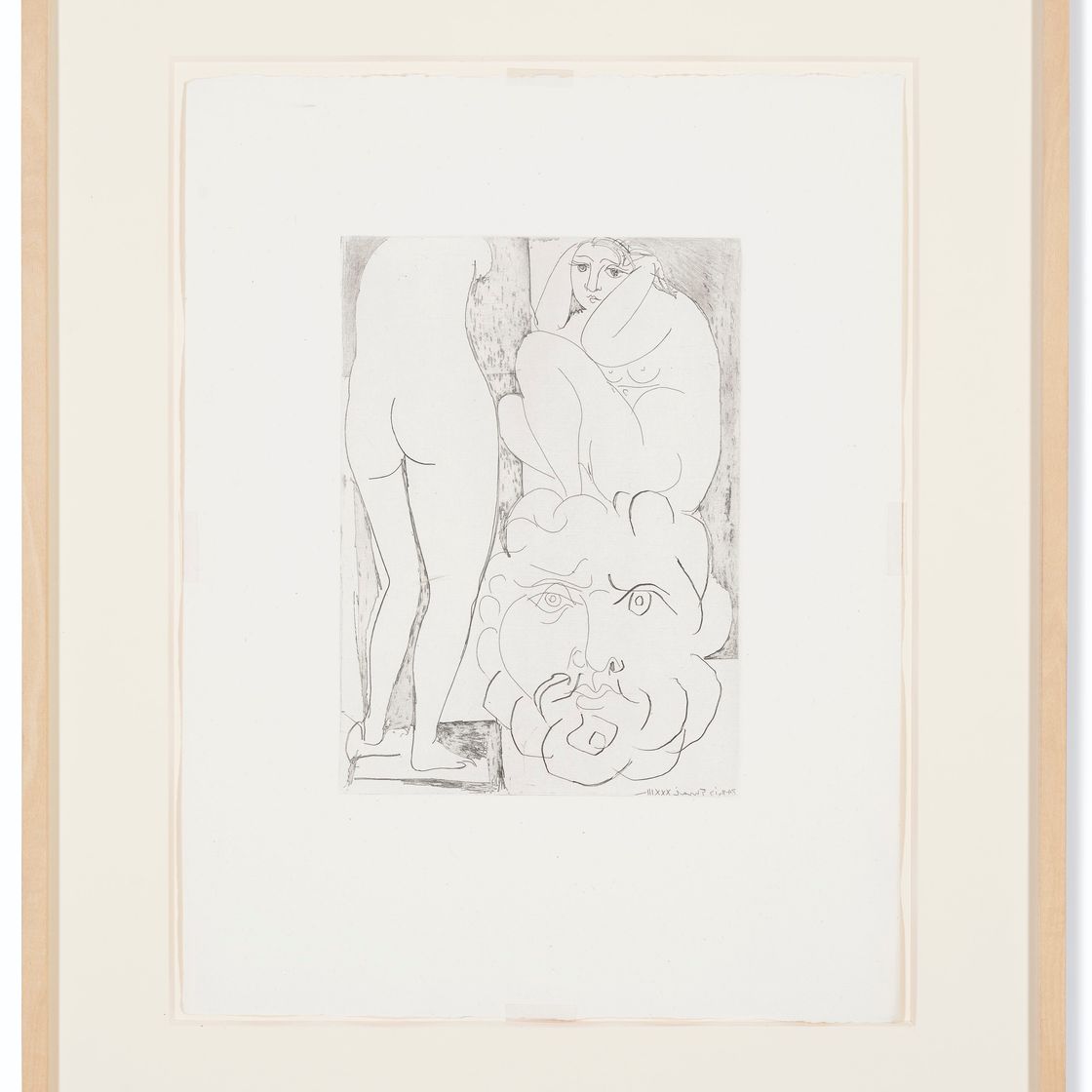 Pablo Picasso — Модель наращивания, скульптура "Руки и ноги наедине с Барбюсом" из коллекции La Suite Vollard, изображение 2