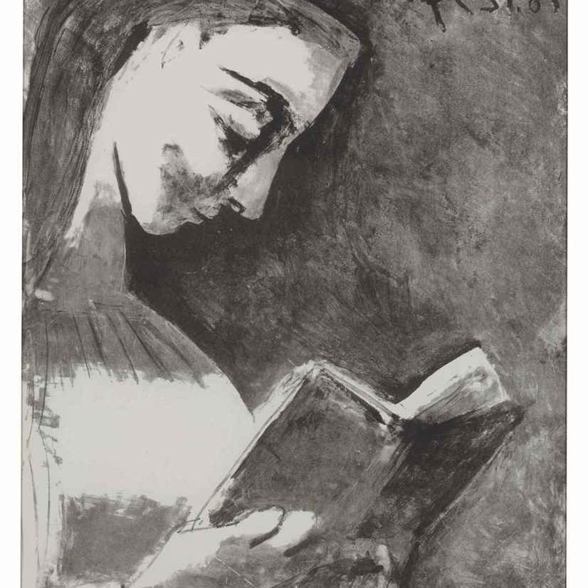 Pablo Picasso — Жаклин Лизан (В. 851; Мурло 309)