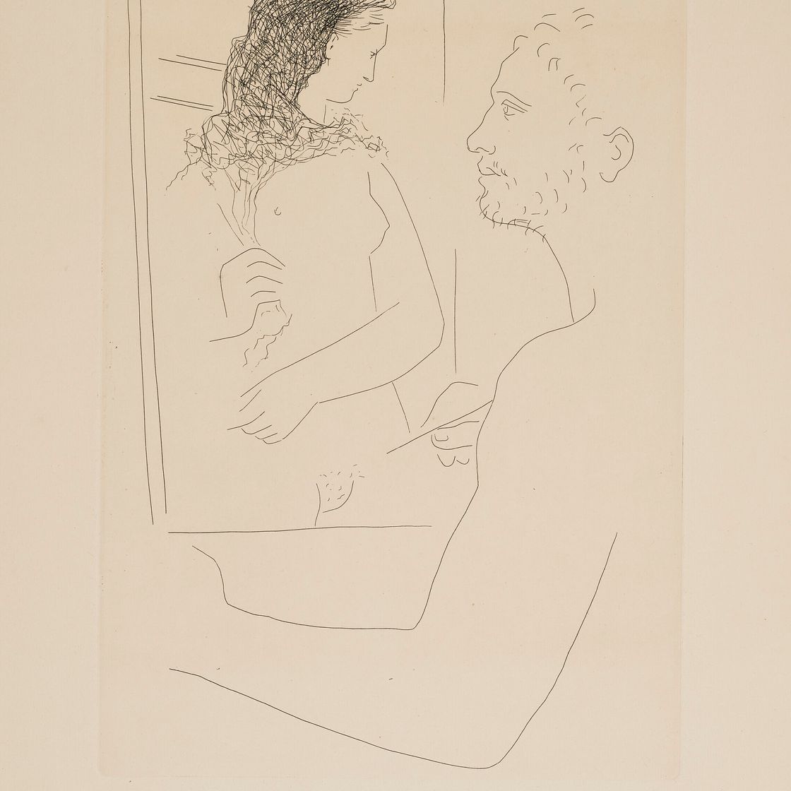 Pablo Picasso — Картина "Новый сын" от шеф-повара в Конну
