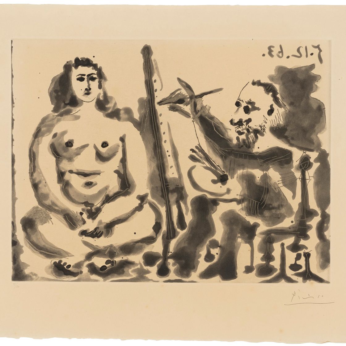 Pablo Picasso — Мир и модель IV