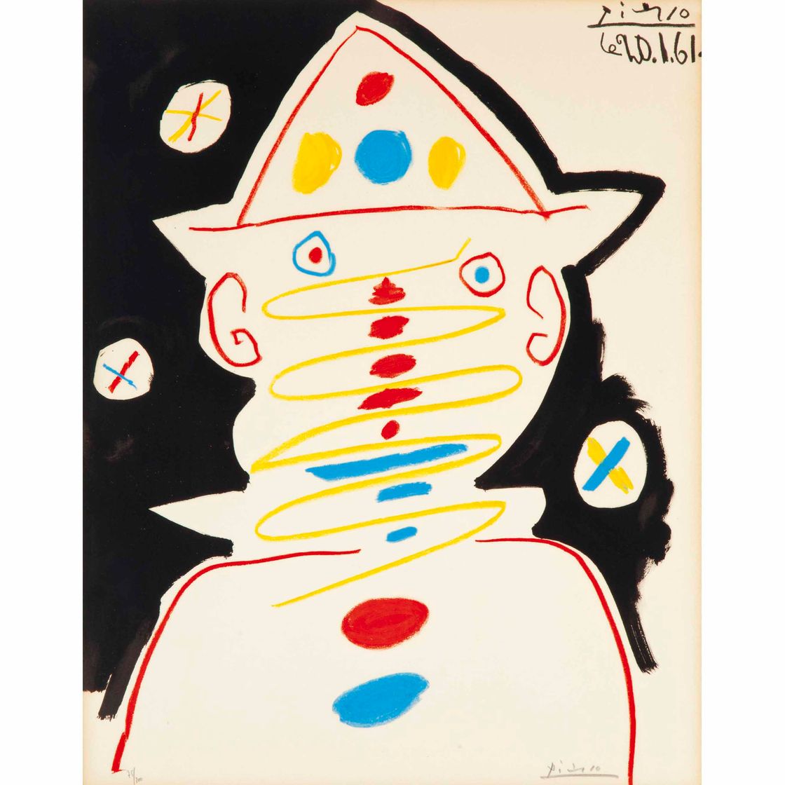 Pablo Picasso — Клоун