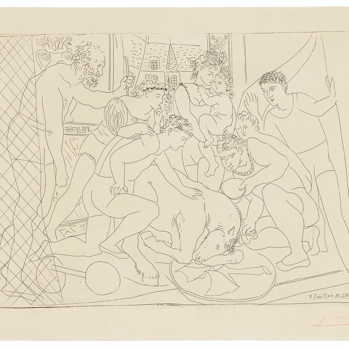 Pablo Picasso — Шевалье скорбящий