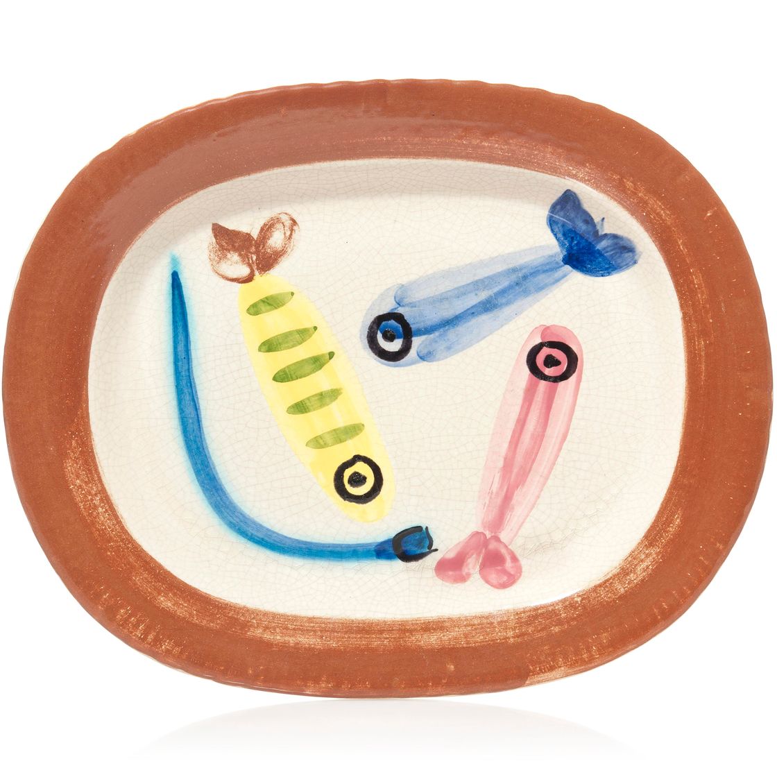 Pablo Picasso — Многоцветные кристаллы Quatre poissons (A.R. 31)