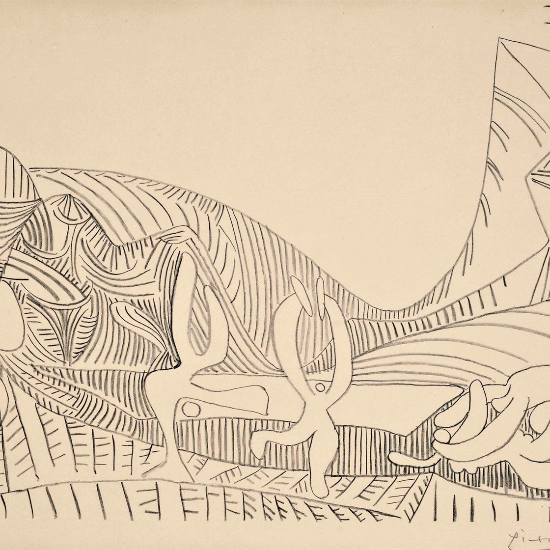 Pablo Picasso — Вакханалия I (Блох 901; Мурло 328)