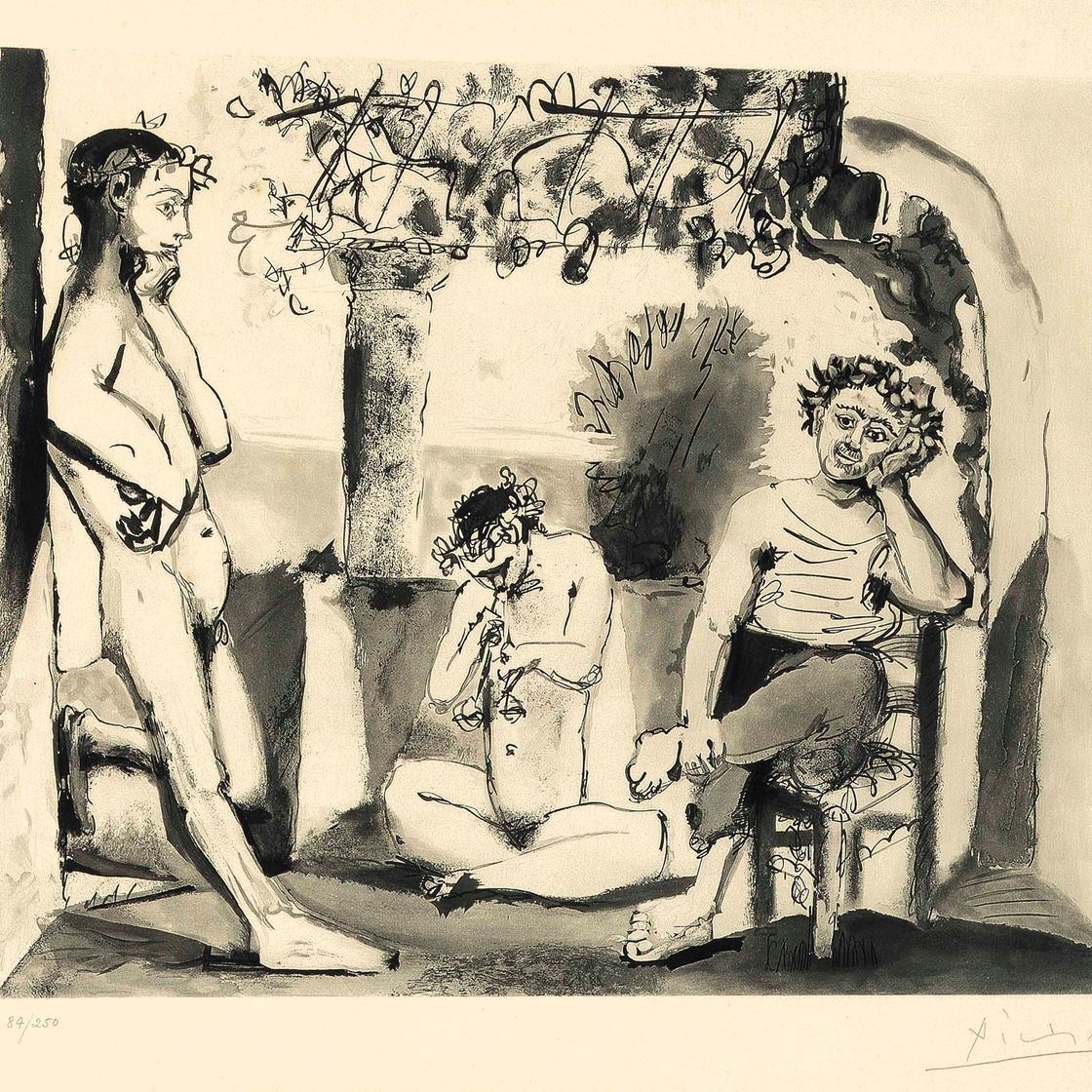 Pablo Picasso — Вакханалия