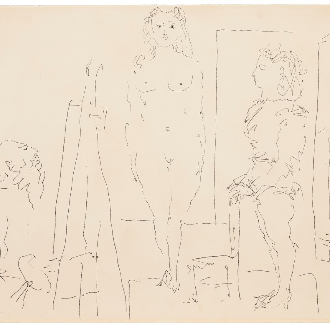 Pablo Picasso — Две модели