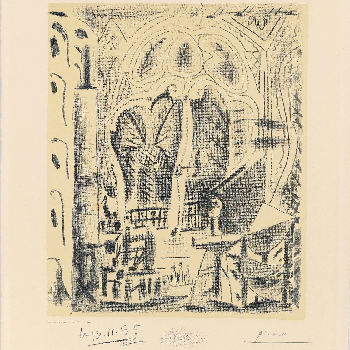 Pablo Picasso — Отель в Каннах (B. 778; M. 267)