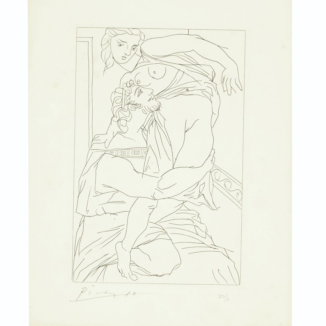 Pablo Picasso — "Синезий и миррина", от Лисистраты