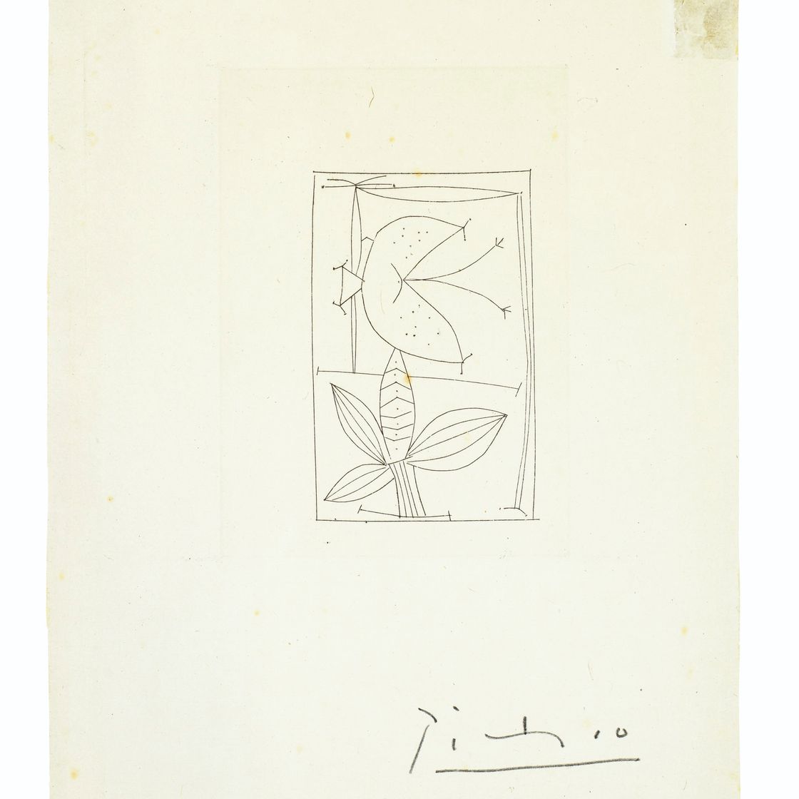 Pablo Picasso — Поэзия несуществующих слов : одна тарелка, изображение 1