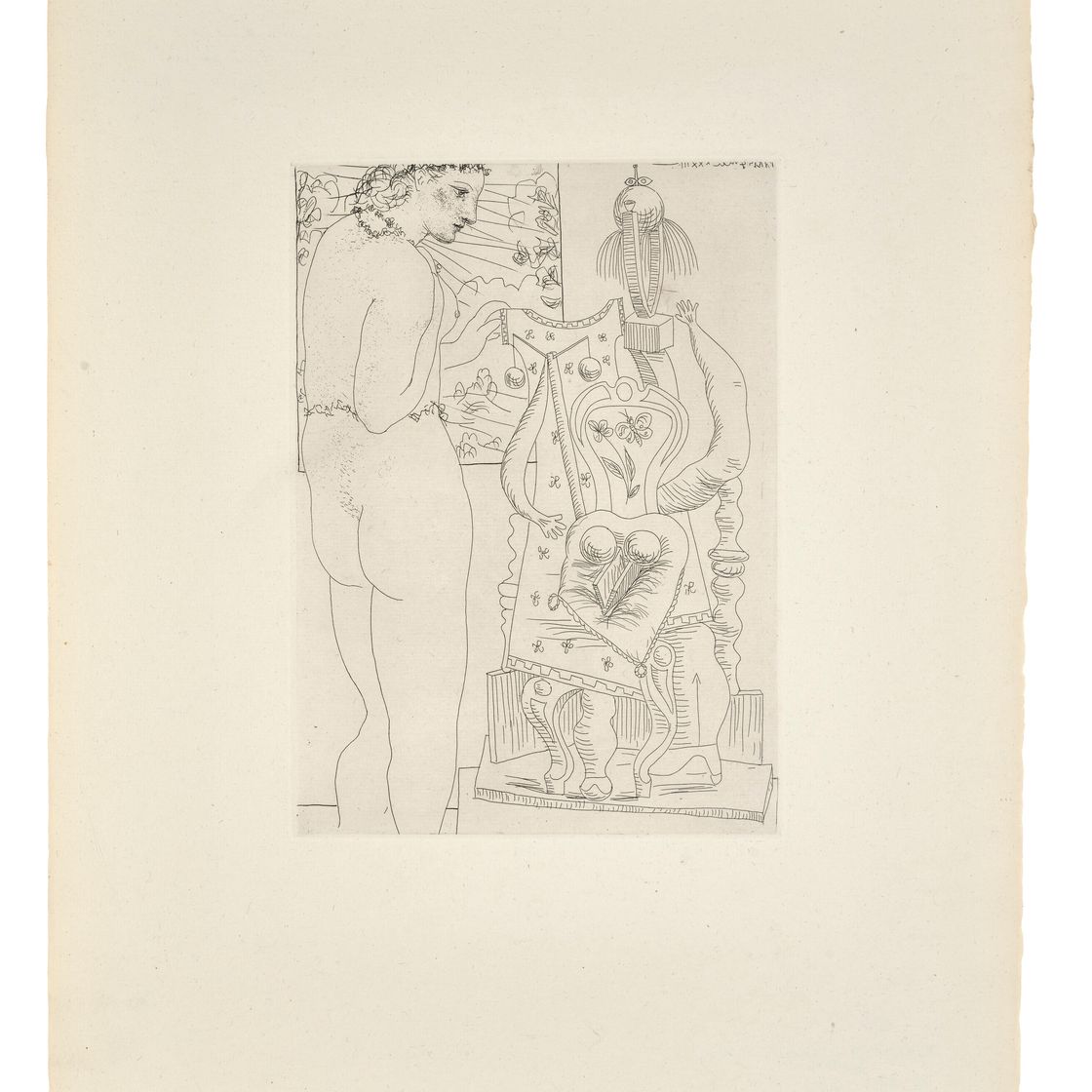 Pablo Picasso — Сюрреалистическая модель и скульптура из сюиты Воллар, изображение 1