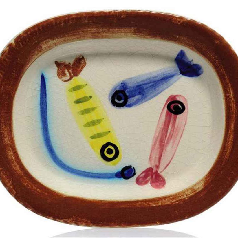 Pablo Picasso — Полихромы Quatre poissons