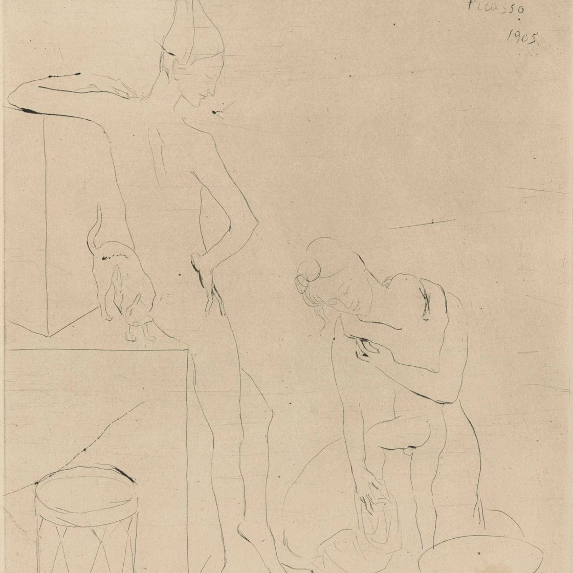 Pablo Picasso — Ле Бэн из "Свиты Сальтимбанков" (Блох, 12; Бэр, 14)