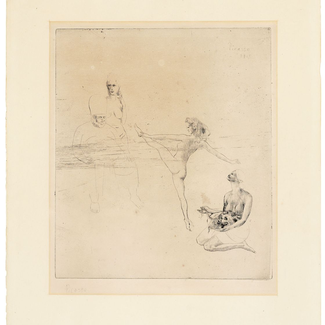 Pablo Picasso — Саломе, автор: La Suite des Saltimbanques