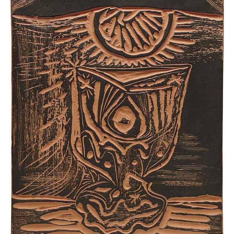 Pablo Picasso — Стекло под лампу (A.R. 519)