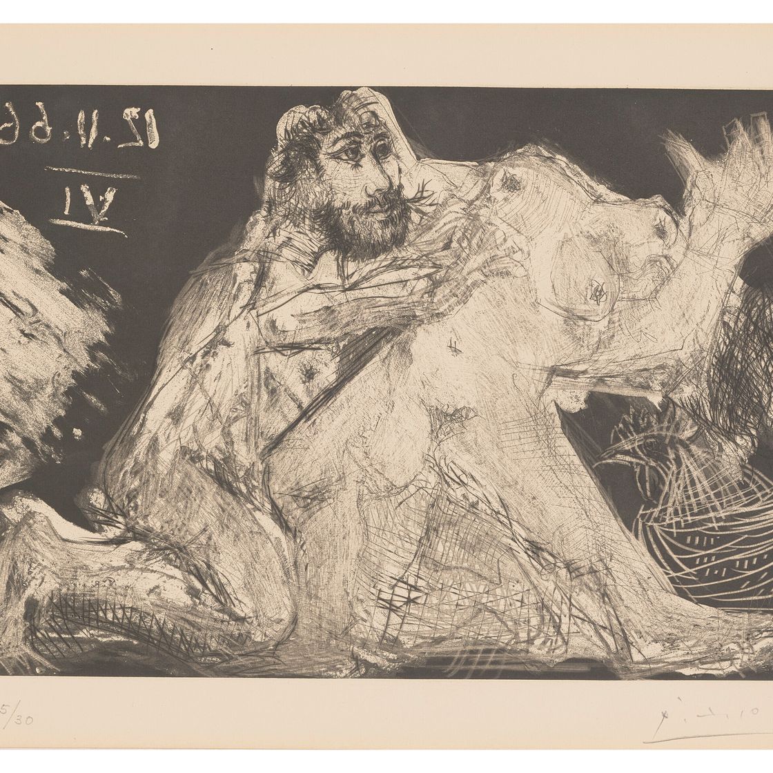 Pablo Picasso — Одна тарелка от: Le Cocu Magnifique
