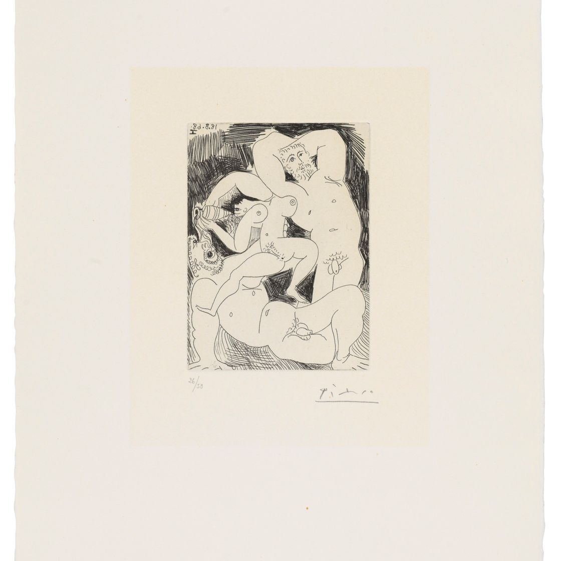 Pablo Picasso — Спасибо, что вы есть во Франции, от: Séries 347