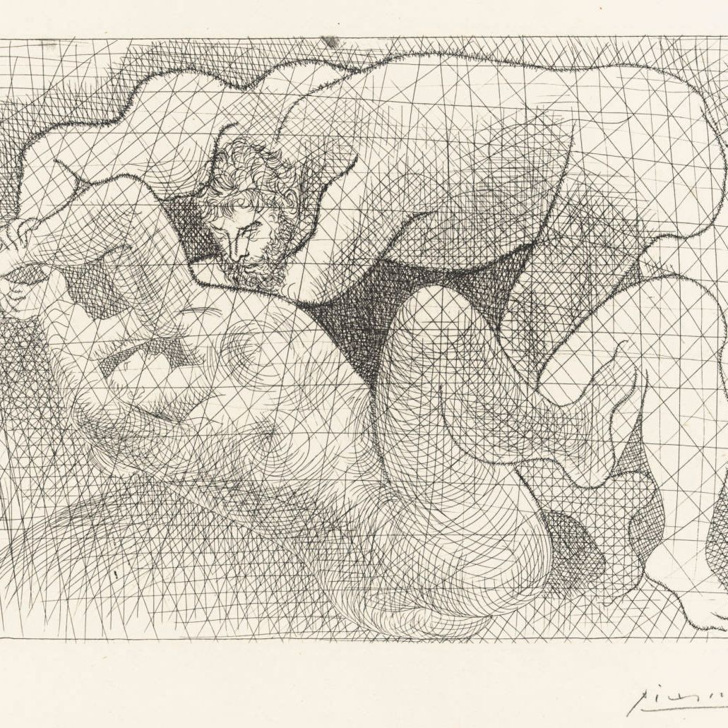 Pablo Picasso — Виола из "Сюиты Воллара" (Блох, 142; Бэр, 209)
