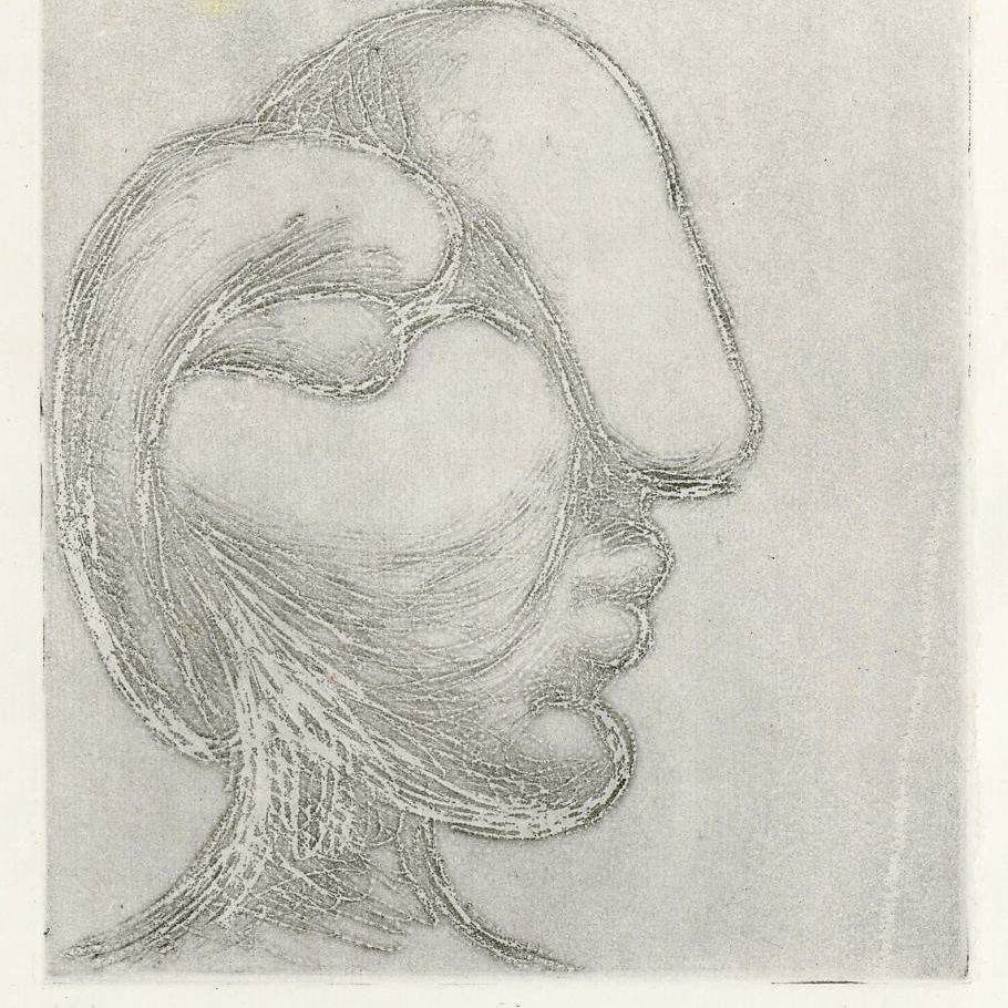 Pablo Picasso — Тет-а-тет с женщиной (B. 256; Ba. 295)