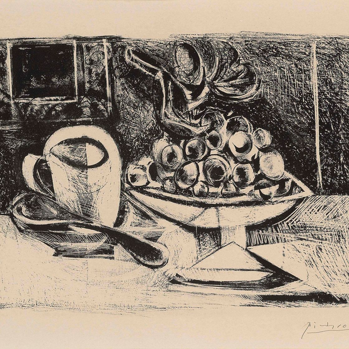 Pablo Picasso — Смерть природы в компотье (стр. 379; Фрагмент 6)