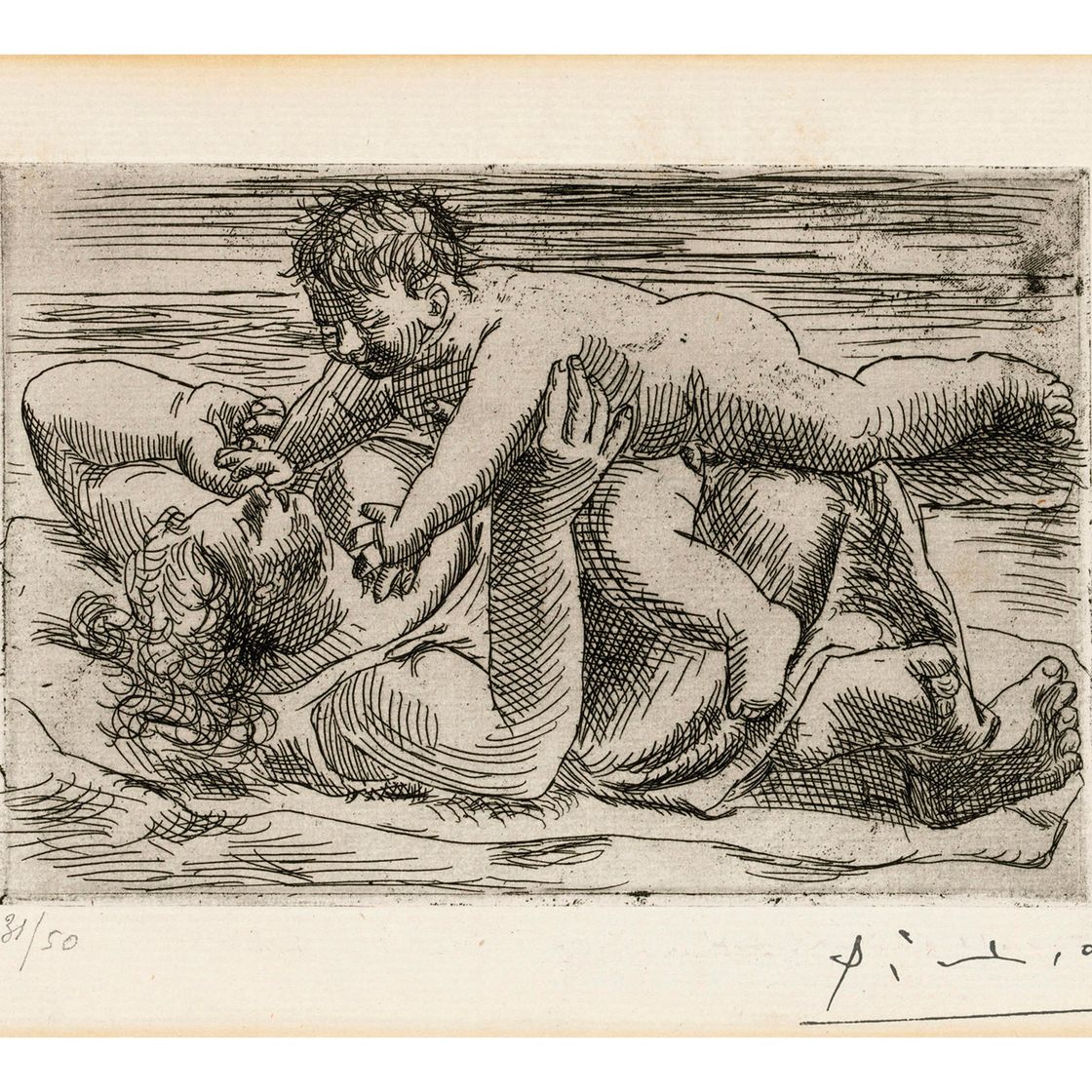 Pablo Picasso — Радость матери