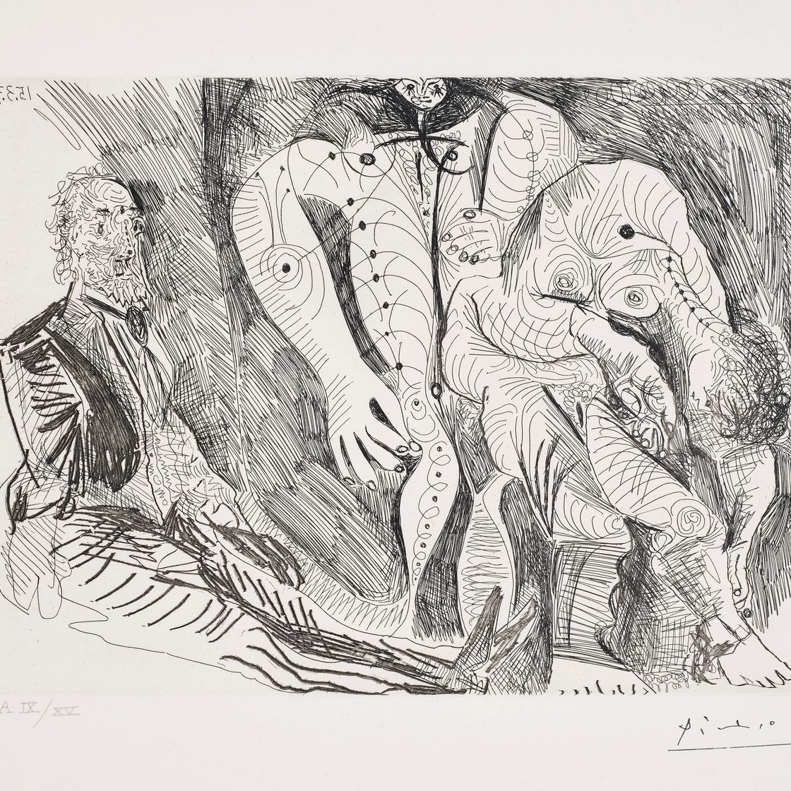 Pablo Picasso — Женский туалетный столик, автор Дега Ревант, от La Série 156