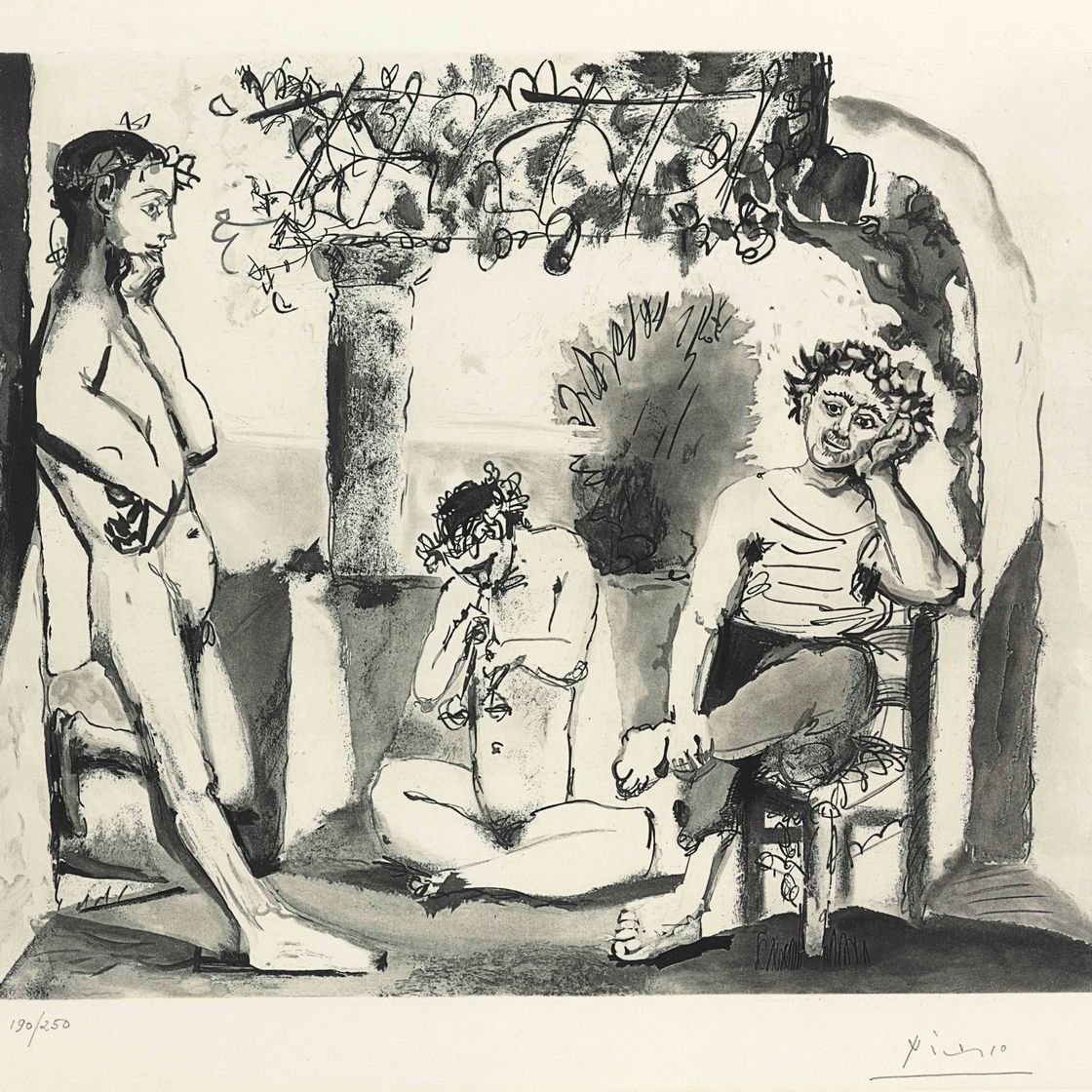 Pablo Picasso — Вакханалия